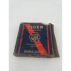 Vintage Tiger Multiweave Transmission Lining By Gamble Stores Ford Car